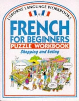 French Puzzle Workbook - Shopping and Eating